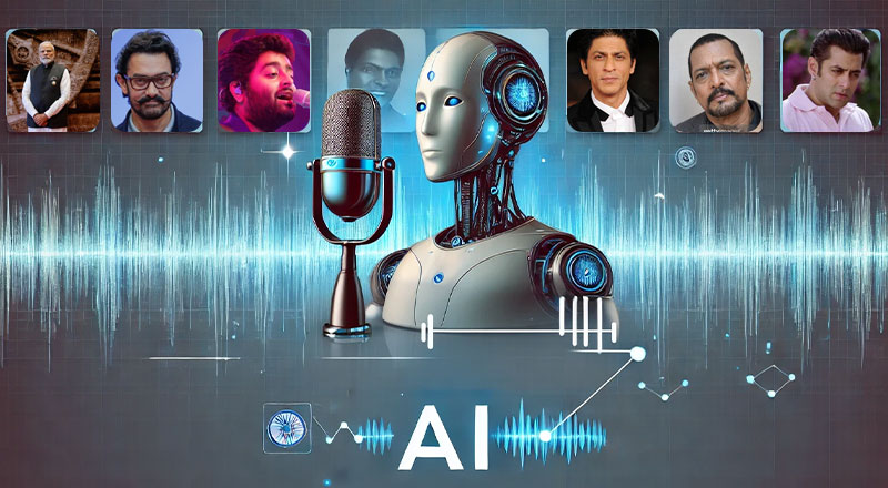 indian celebrety voice generator using AI